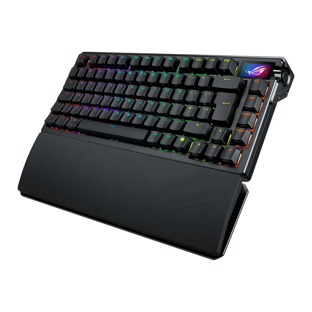 ASUS ROG Azoth Extreme 75% Compact Mechanical RGB Wireless Gaming Keyboard - ROG NX Snow Switches, UK Layout - Image 3