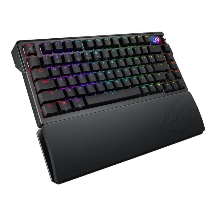 ASUS ROG Azoth Extreme 75% Compact Mechanical RGB Wireless Gaming Keyboard - ROG NX Snow Switches, UK Layout - Image 10