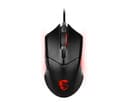 MSI CLUTCH GM08 Optical Gaming Mouse - 4200 DPI Optical Sensor, 6 Programmable Buttons, Symmetrical Design, 10+ Million Click Switches, Adjustable Weight, Red LED thumbnail 2