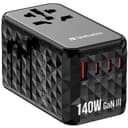 Verbatim UTA-10 140W GaN III Universal Travel Adapter with 2 x USB-C PD 3.1 & QC 4+, 1 x USB-C PD 3.0 & 1 x USB-A QC 3.0 ports thumbnail 1