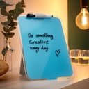 Leitz Cosy Glass Desktop Easel A4 Calm Blue thumbnail 3