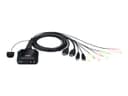 ATEN CS22H 2-Port USB 4K HDMI Cable KVM Switch with Remote Port Selector thumbnail 1