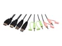 ATEN CS22H 2-Port USB 4K HDMI Cable KVM Switch with Remote Port Selector thumbnail 3