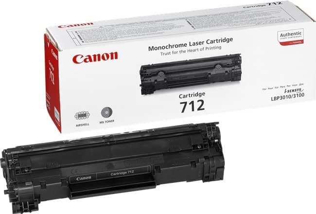 Canon 712 (1870B002) toner cartridge 1 pc(s) Original Black