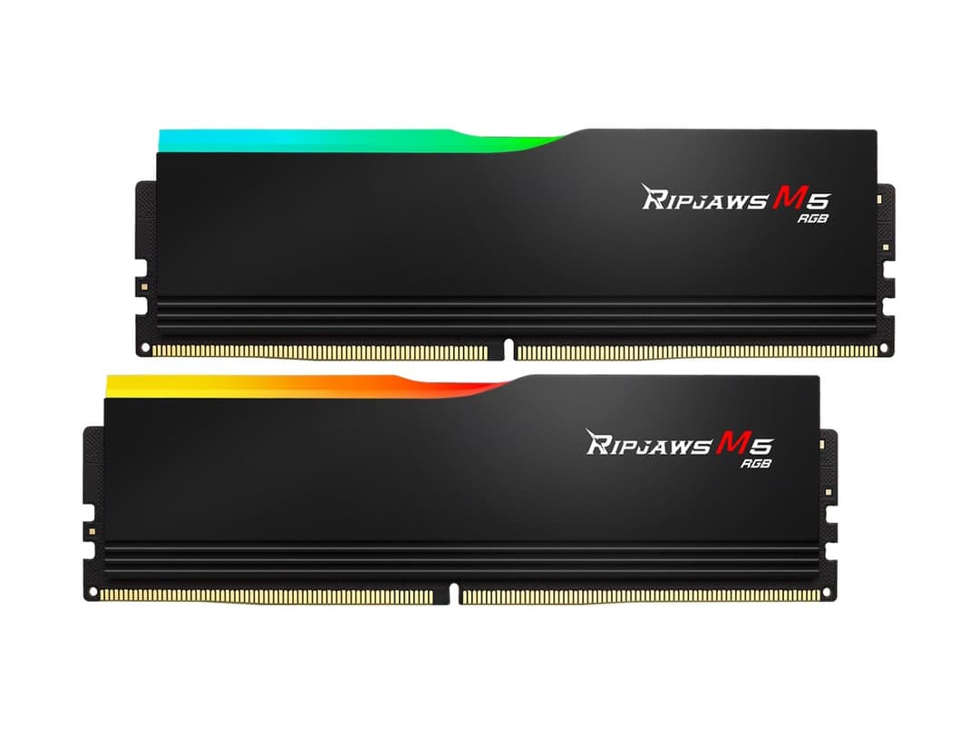 64GB G.Skill Ripjaws M5 RGB DDR5 5200MHz Dual Channel Kit (2x 32GB) CL40 1.10V Black Edition - Image 3