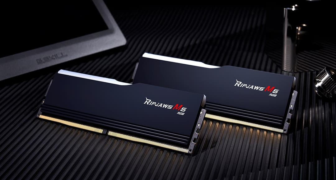 64GB G.Skill Ripjaws M5 RGB DDR5 5200MHz Dual Channel Kit (2x 32GB) CL40 1.10V Black Edition - Image 5