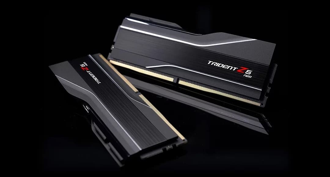 G.Skill Trident Z5 Neo F5-6000J3636F16GX2-TZ5N 32GB (2 x 16GB) DDR5 6000MHz CL36 AMD EXPO Desktop Memory Kit - Image 4