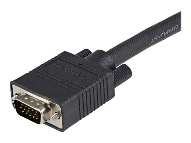 StarTech MXTMMHQ15M Coax High Resolution VGA Monitor Cable HD15 M/M 15m - Black - Image 5