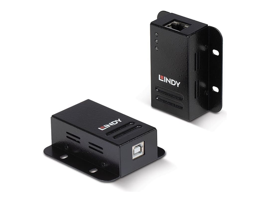Lindy 42680 50m USB 2.0 Cat.5 Extender with Power over Cable - Image 1
