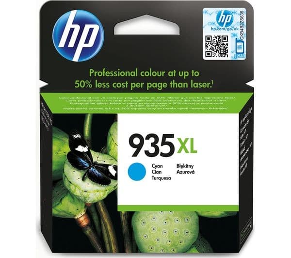 HP 935XL High Yield Cyan Original Ink Cartridge - Image 2