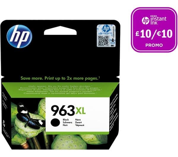 HP 963XL High Yield Original Black Ink Cartridge (3JA30AE) - Image 2