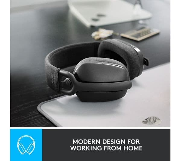 LOGITECH Zone Vibe 100 Wireless Bluetooth Over-Ear Headset - Graphite - Image 2