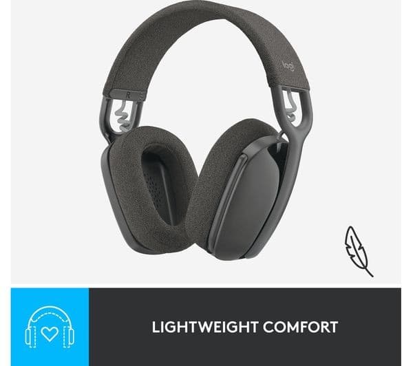 LOGITECH Zone Vibe 100 Wireless Bluetooth Over-Ear Headset - Graphite - Image 8
