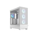 Fractal Design Pop XL Air RGB Tempered Glass Clear Tint Full Tower E-ATX PC Case - White thumbnail 1