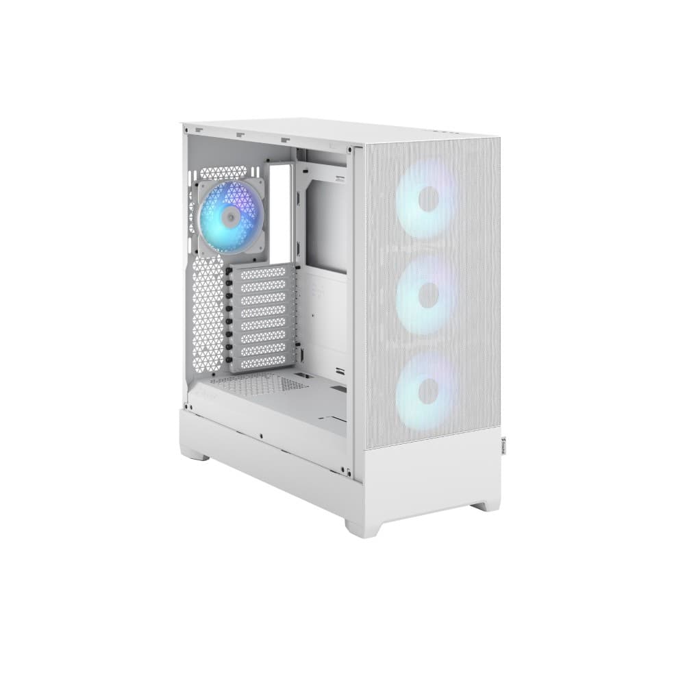 Fractal Design Pop XL Air RGB Tempered Glass Clear Tint Full Tower E-ATX PC Case - White - Image 4