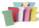 Nobo T-Cards Size 3 80 x 120mm Light Blue (Pack of 100) thumbnail 1