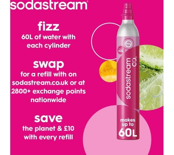 SODASTREAM Mix Sparkling Water Maker - Black - Image 6