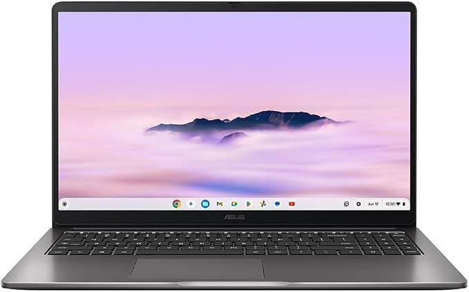 ASUS Chromebook Plus 15 CX1505CTA Laptop, 15.6" Full HD Display, Intel Core 3 N355, 8GB, 256GB - Grey