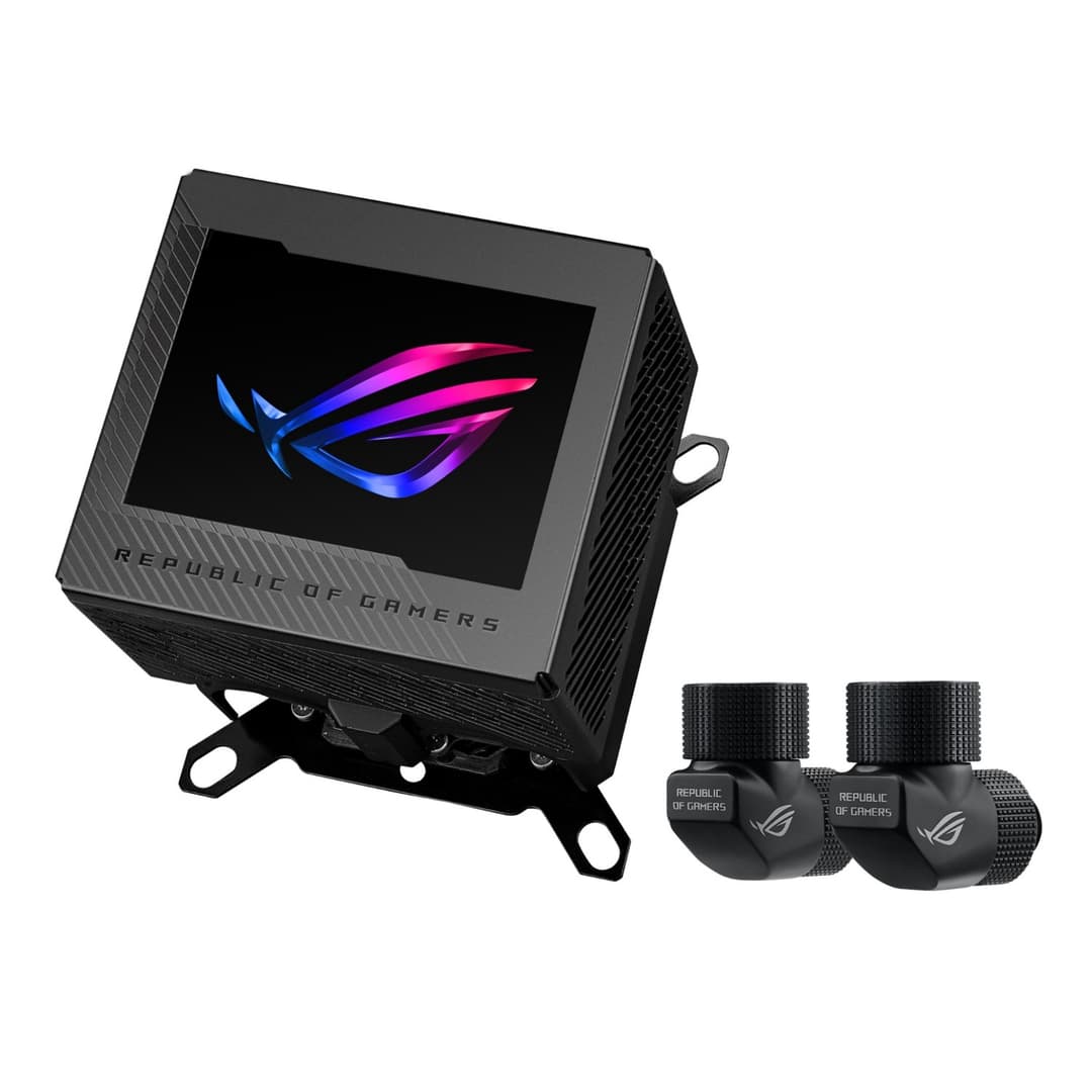 ASUS ROG Ryujin III WB 3.5" LCD CPU Water Block - Black - Image 6