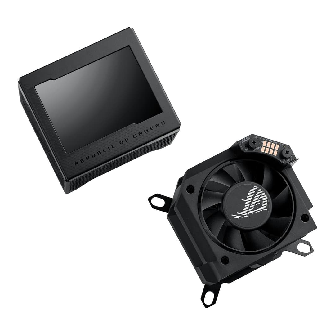 ASUS ROG Ryujin III WB 3.5" LCD CPU Water Block - Black - Image 9