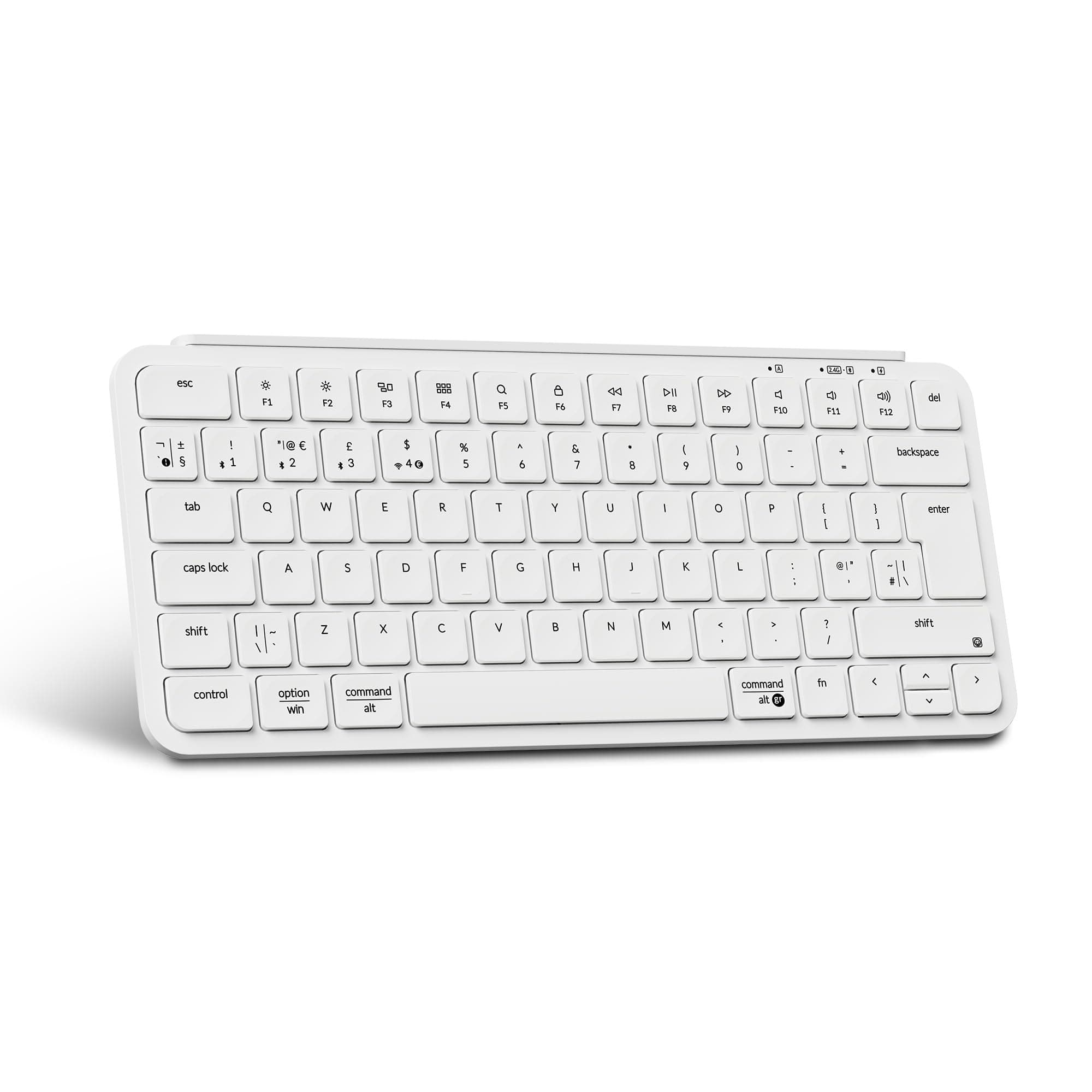 Keychron B6 Pro Ultra-Slim Wireless Keyboard UK Layout - Ivory White