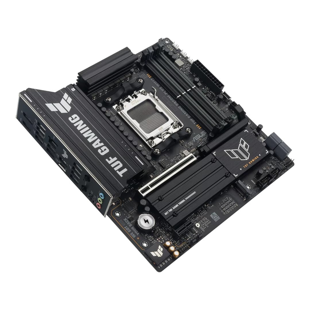 ASUS TUF GAMING B850M-PLUS WIFI7 B850 Socket AM5 Micro-ATX Motherboard - Black - Image 5