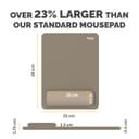 Fellowes Breyta XL Mouse Mat Wrist Support - Sand thumbnail 3