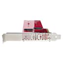 StarTech.com Dual M.2 PCIe SSD Adapter Card, PCIe x8 / x16 to Dual NVMe or AHCI M.2 SSDs, PCI Express 4.0, 7.8GBps/Drive, Bifurcation Required - Windows/Linux Compatible thumbnail 3