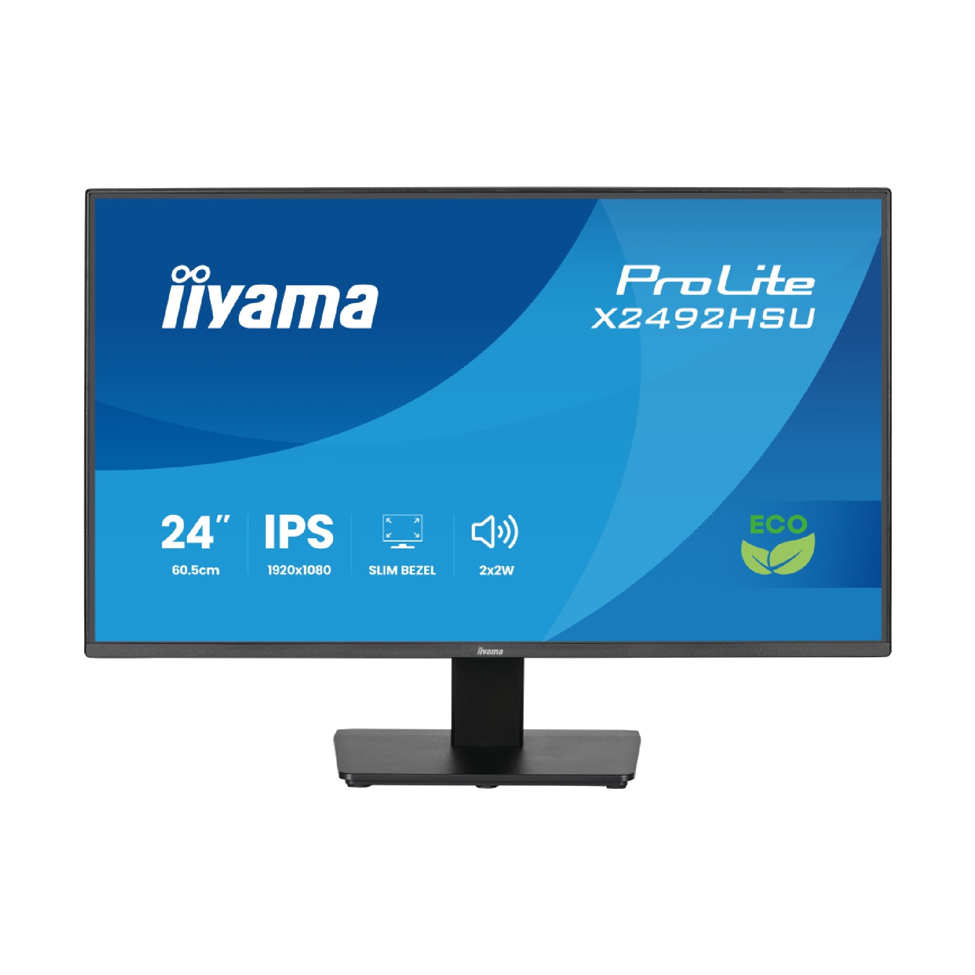 iiyama Prolite X2492HSU-B1 24" IPS Full HD 120Hz Energy Efficient Monitor with Built-In-Speakers