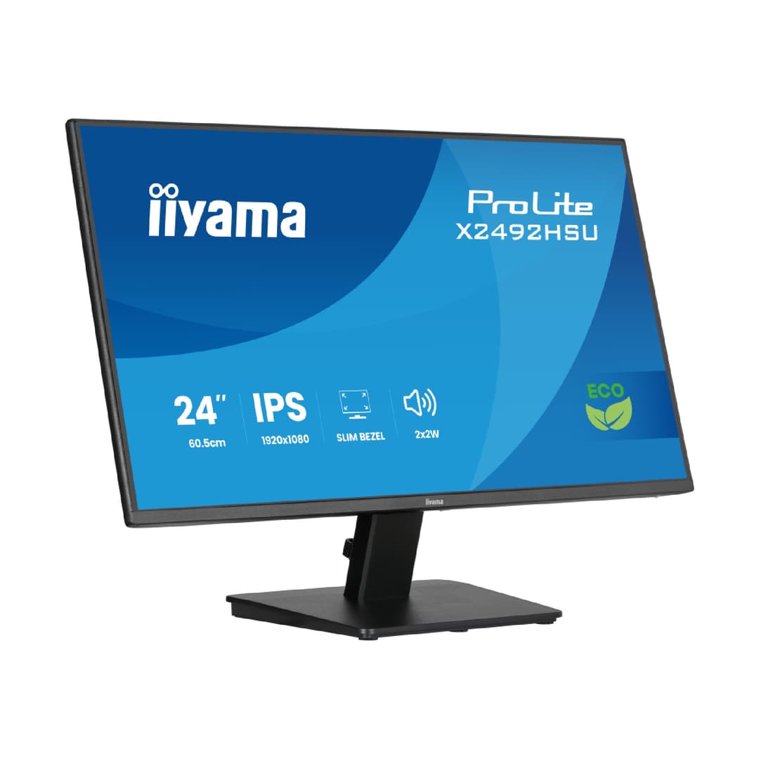 iiyama Prolite X2492HSU-B1 24" IPS Full HD 120Hz Energy Efficient Monitor with Built-In-Speakers - Image 2