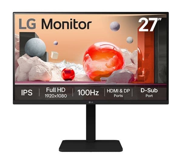 LG 27BA450-B Full HD 27" LED Monitor - Black