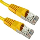 Cables Direct 2m CAT5E Patch Cable (Yellow) thumbnail 2