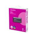 Adata SE880 Pocket Size 2TB USB 3.2 Gen2 External SSD - Titanium Grey thumbnail 3