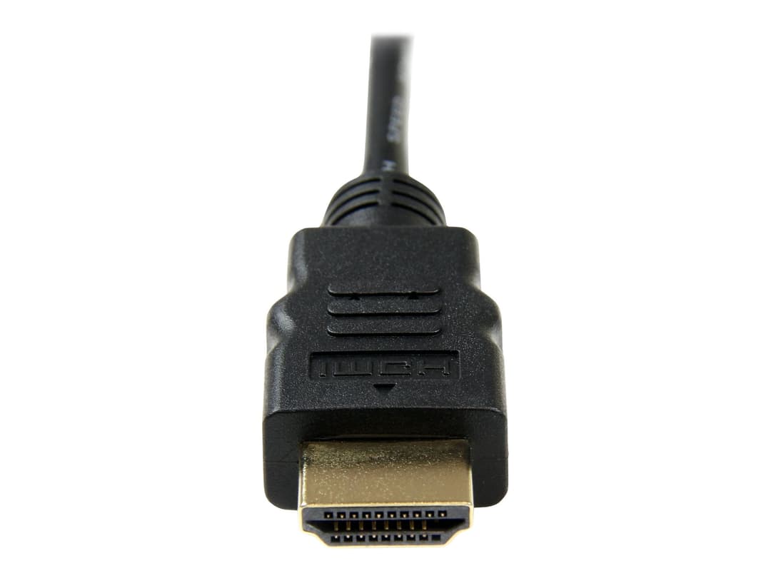 StarTech HDADMM2M HDMI to Micro HDMI Cable with Ethernet 4K 30Hz 2m Black - Image 1