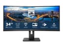 Philips 345B1C 34" Curved WQHD LED Monitor Black thumbnail 2