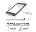 Fellowes I-Spire Series Quick Lift Laptop Stand 8210101 - White thumbnail 4