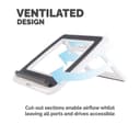 Fellowes I-Spire Series Quick Lift Laptop Stand 8210101 - White thumbnail 6