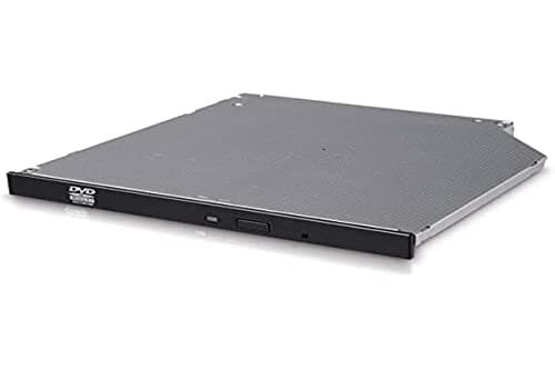 Hitachi-LG GUD1N Internal DVD Drive, Slim 9.5 mm DVD Player/Writer for Laptop/Desktop PC, Windows 10 Compatible, 8x Read/Write Speed - Black - Image 2