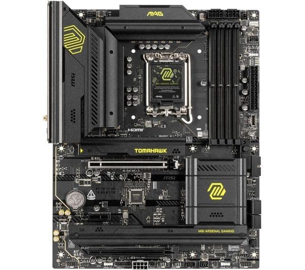 MSI MAG B860 Tomahawk WiFi ATX DDR5 Intel LGA1851 Motherboard