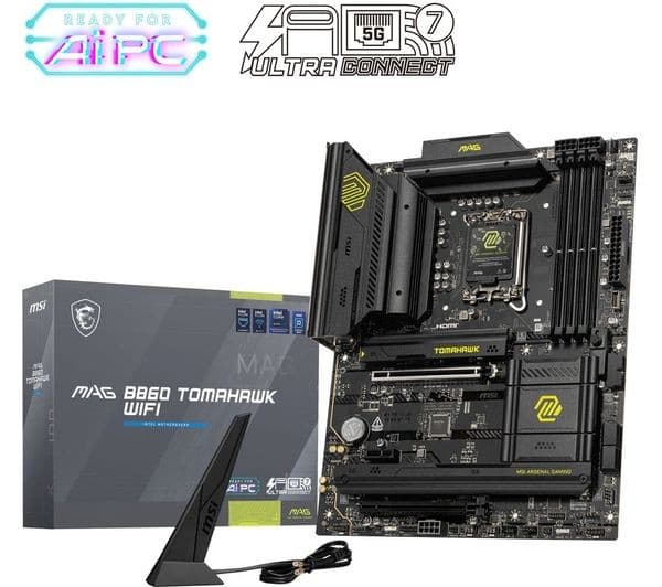 MSI MAG B860 Tomahawk WiFi ATX DDR5 Intel LGA1851 Motherboard - Image 5