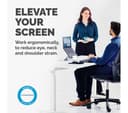 FELLOWES Hylyft Laptop Stand 5010501 - 6 Height Adjustments, Max Laptop Size 18 inch, Max Weight 4kg - Silver thumbnail 2