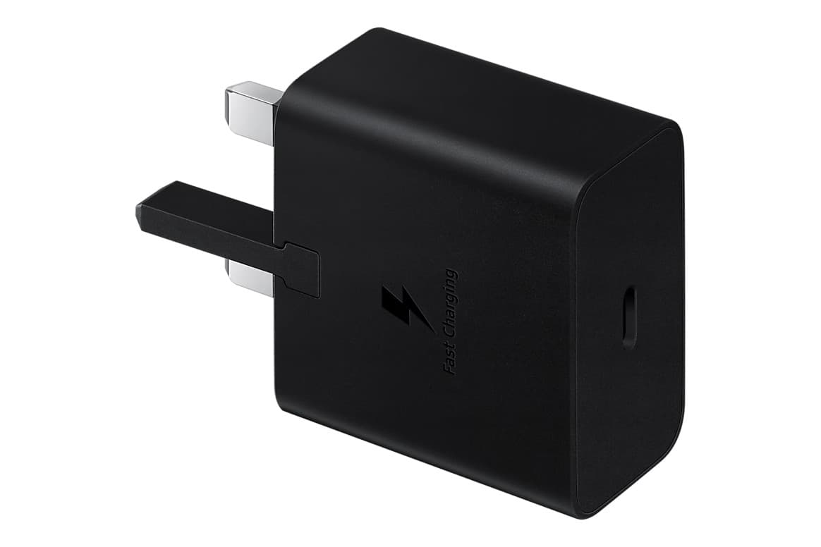 Samsung EP-T1510 15W USB-C Fast Charging Power Adapter with 1m USB-C to USB-C Cable – Black