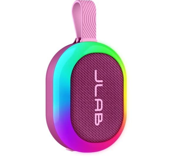 JLab Pop Party Portable Bluetooth Speaker Mulberry - Image 1
