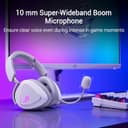 ASUS ROG Delta II Tri-mode Wireless Gaming Headset - White thumbnail 2