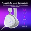 ASUS ROG Delta II Tri-mode Wireless Gaming Headset - White thumbnail 6