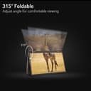 Acer PD163Q 15.6” FHD 1080P Foldable Dual-Screen Portable Monitor - Black thumbnail 4