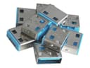 Lindy 40462 USB-A Port Blocker Extra Lock Pack, Blue - 10 Locks (No Key) thumbnail 3