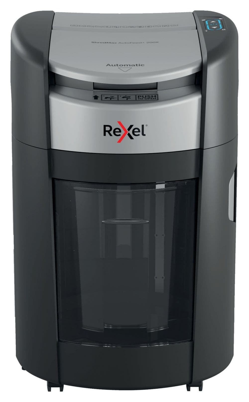 Rexel ShredMax AutoFeed+ 200X P4 Cross Cut Paper Shredder - Image 1