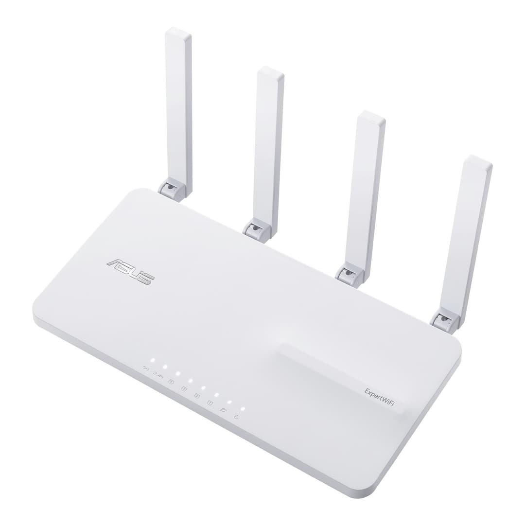 ASUS ExpertWiFi EBR63 AX3000 Dual-Band Wi-Fi 6 All-in-One Access Point with Router, Switch and Security Gateway White - Image 2