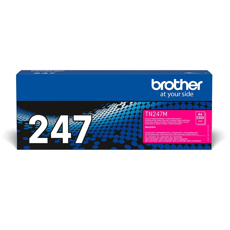 Brother TN-247 Original High Yield Toner Cartridge - Magenta